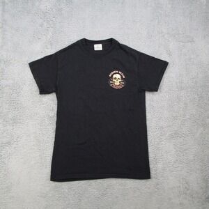 Coastal Classics Redondo Beach Skull T-Shirt Mens Small Black Rietveld Graphic